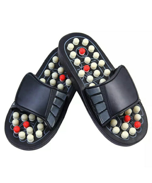 Reflexology Acupressure Foot Massage Slipper ( SIZE ADJUST )