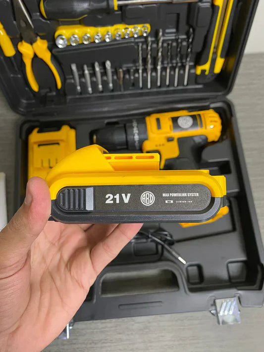 21v ABD Drill Machine & Tool Kit