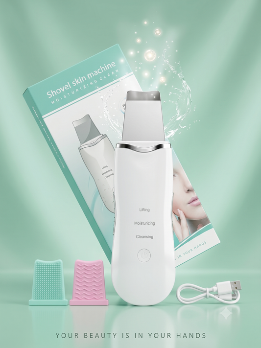 3 in 1 Ultrasonic Face Scrubber & Exfoliator Machine