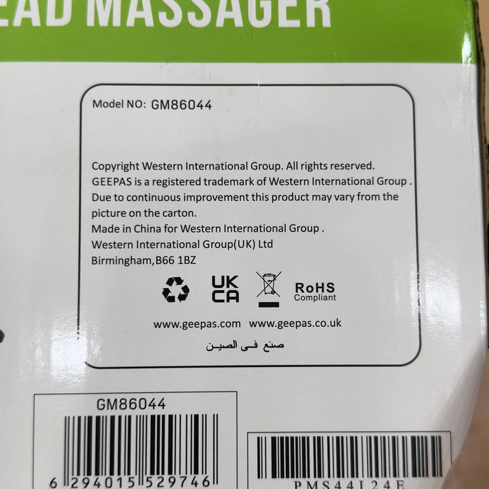 Geepas Double Head Massager 86044