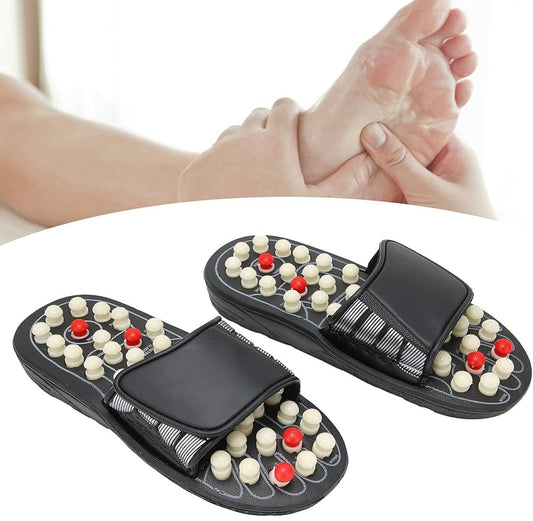 Reflexology Acupressure Foot Massage Slipper ( SIZE ADJUST )