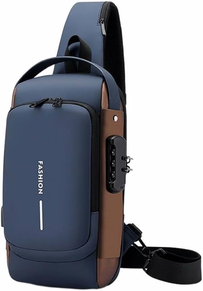 SecureLock Sling Travel Bag – Stylish & Theft-Proof