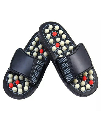 Reflexology Acupressure Foot Massage Slipper ( SIZE ADJUST )