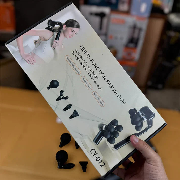 6 head rechargeable multifunction massager