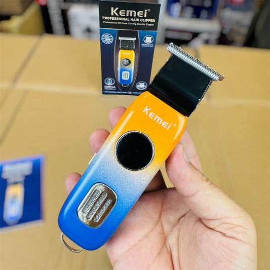 Kemei KM-1837 Professional Hair Clipper & Trimmer (USB Rechargeable)