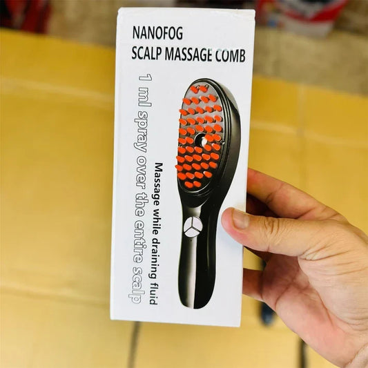 Rechargeable Scalp Massager with Steam