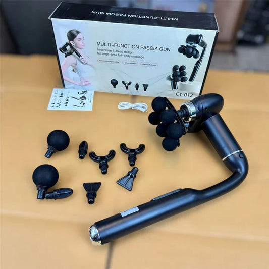 6 head rechargeable multifunction massager
