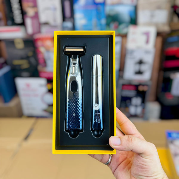KEMEI 2-in-1 Grooming Kit KM-3236 (USB Rechargeable)