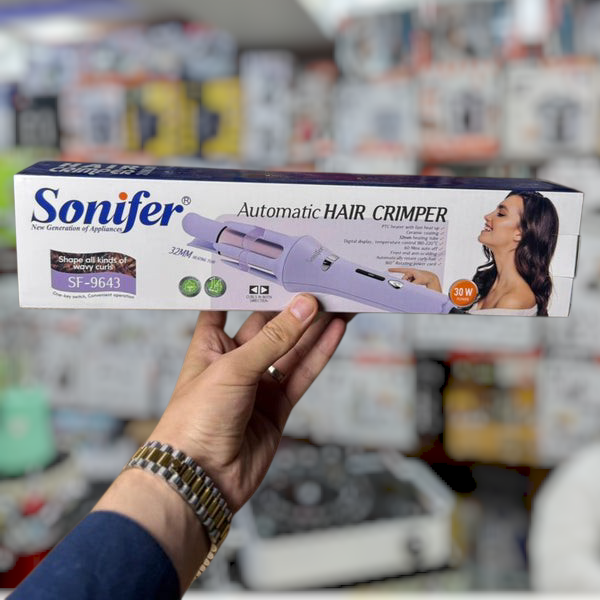 Sonifer Automatic Hair Crimper SF-9643 (Rotating Plates, PTC Heating)