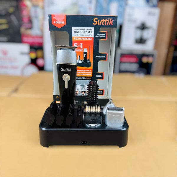 Professional 5-in-1 Suttik Trimmer (Cordless, IPX6 Waterproof)