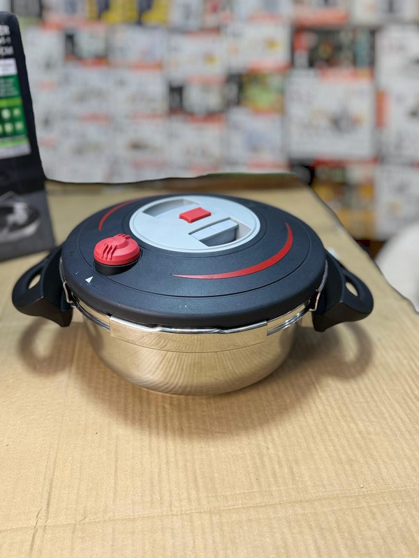 Vilez automatic pressure cooker with steamer 6L &4L