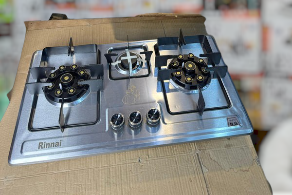 Rinnai 3 burner stainless steel Gas Stove