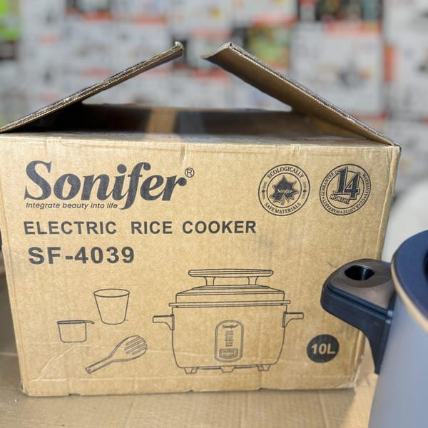 Sonifer Electric Rice Cooker SF-4039 10L