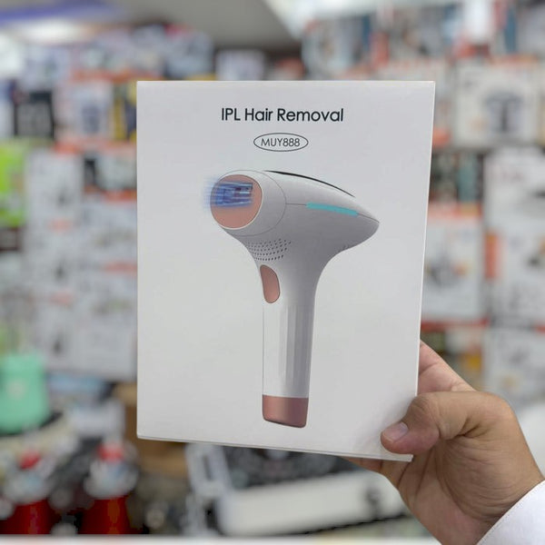 IPL Laser Hair Removal Device MUY888 (Rose-Gold, Ergonomic)