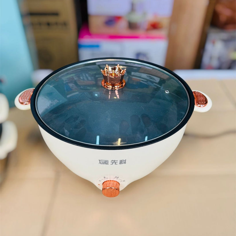 2 in 1 Cooking Pot and 3 layers Food steamer