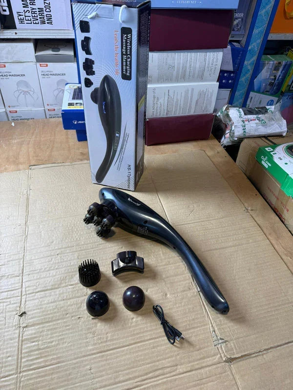 Rechargeable Heating Massager 4in1
