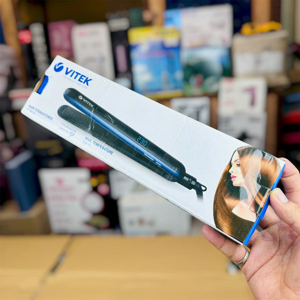 VITEK Hair Straightener VT-8414 (Tourmaline Ceramic, 230°C, LCD Display)