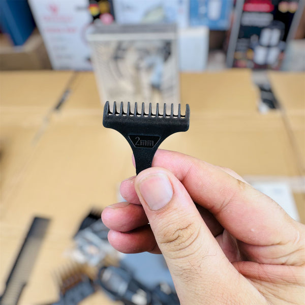 Metal 2-in-1 Hair Clipper & Trimmer M652 (Rechargeable, Digital Display)