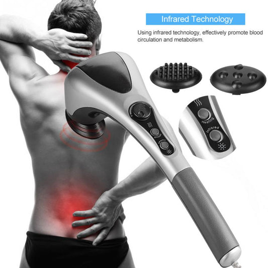 Double Head Heating Massager - Adjustable Heat | Vibration