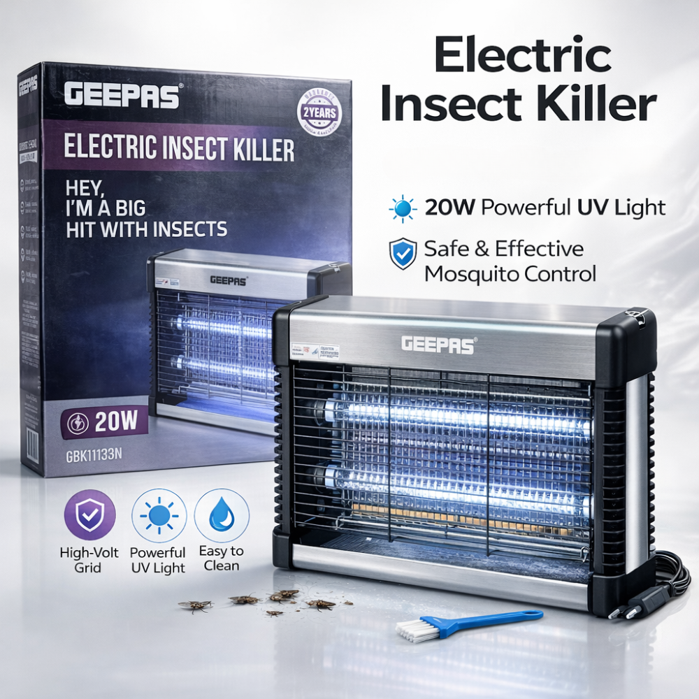 GEEPAS Electric Insect Killer ( 2 Years Warranty )