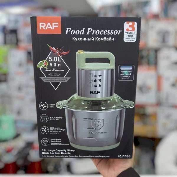 RAF Electric Food Chopper 5-Litre Capacity R.7733