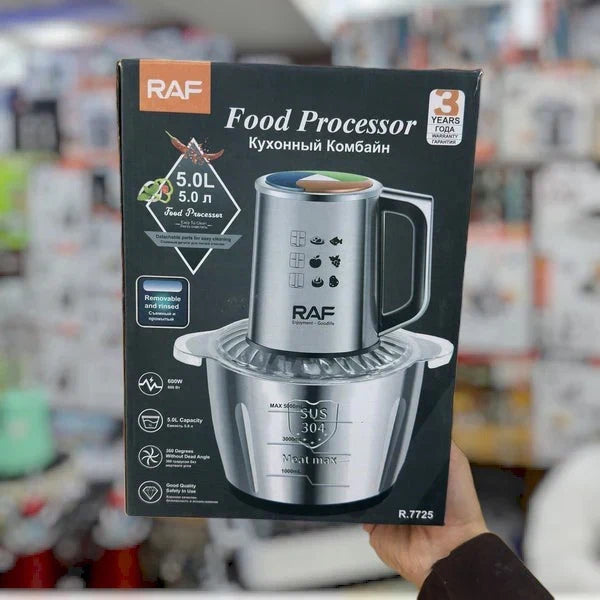 RAF Electric Food Chopper 5-Litre Capacity R.7725