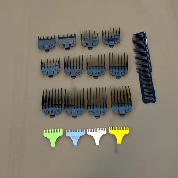 3-in-1 Hair Clipper Set with Leather Pouch