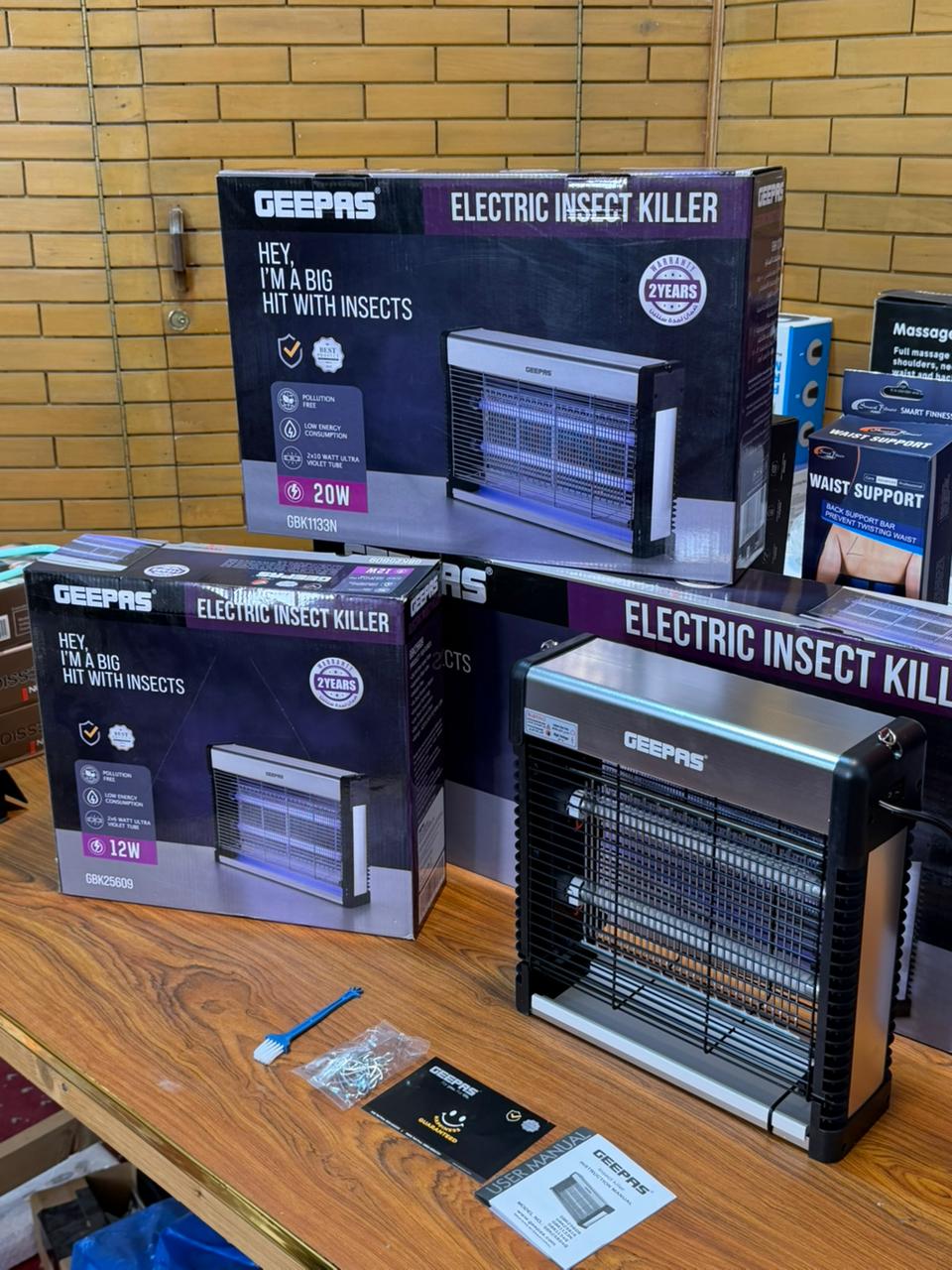 GEEPAS Electric Insect Killer ( 2 Years Warranty )