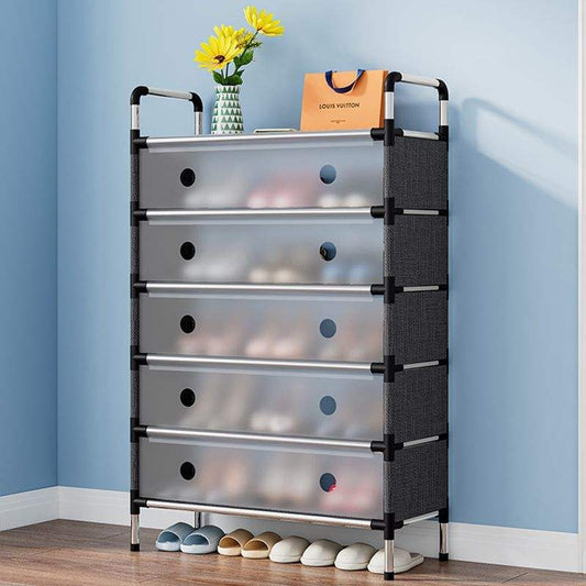 Dust Proof Steel Layer Shoe Rack Organizers