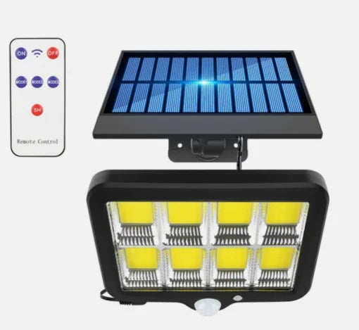 Solar Flash Security Light, Wall Lights Outdoor Flood Light Waterproof, Up to 10 Hours Illumination