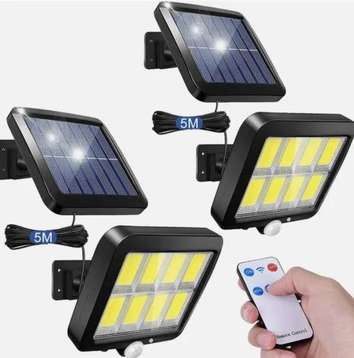 Solar Flash Security Light, Wall Lights Outdoor Flood Light Waterproof, Up to 10 Hours Illumination