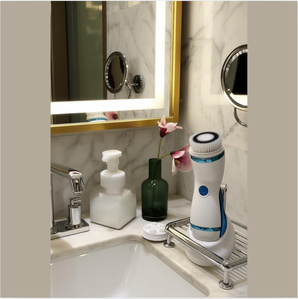 4 In 1 Electric Facial Cleansing Brush & Massager