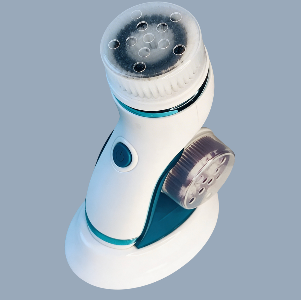 4 In 1 Electric Facial Cleansing Brush & Massager