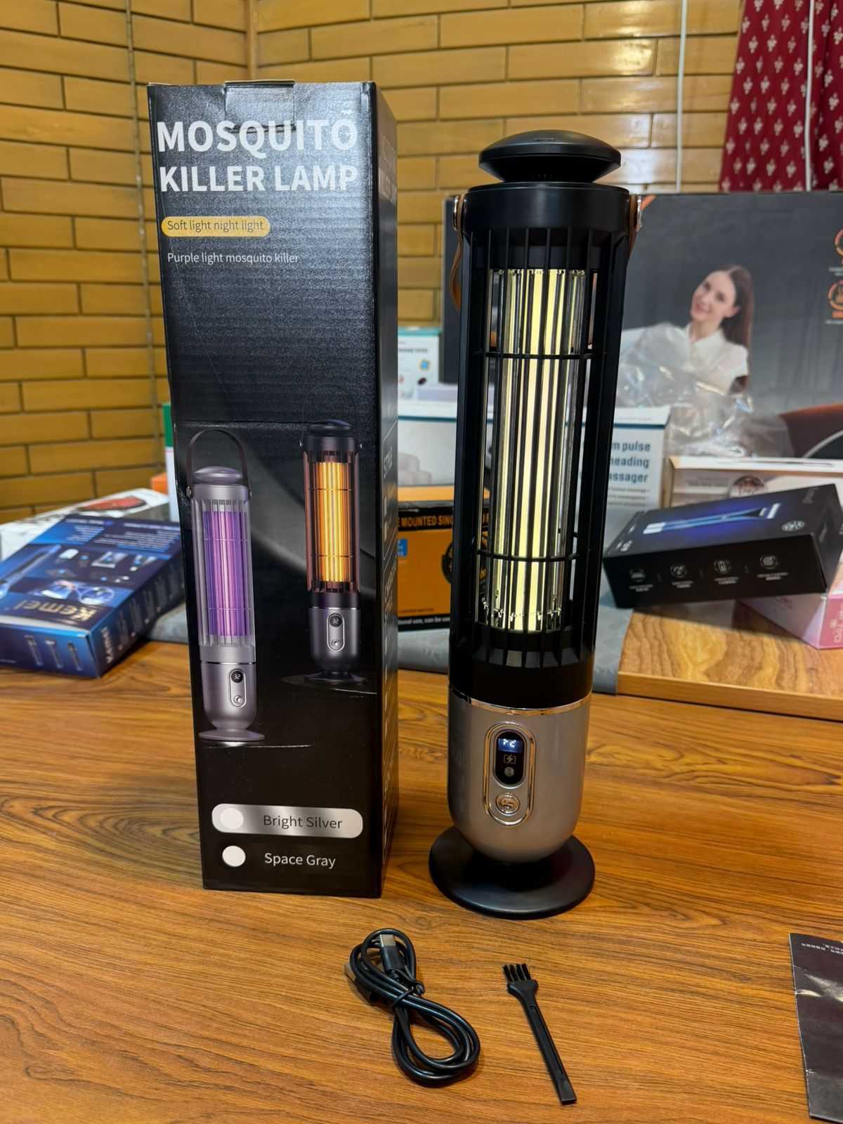 2-in-1 Anti-Mosquito UV Lamp and Night Light