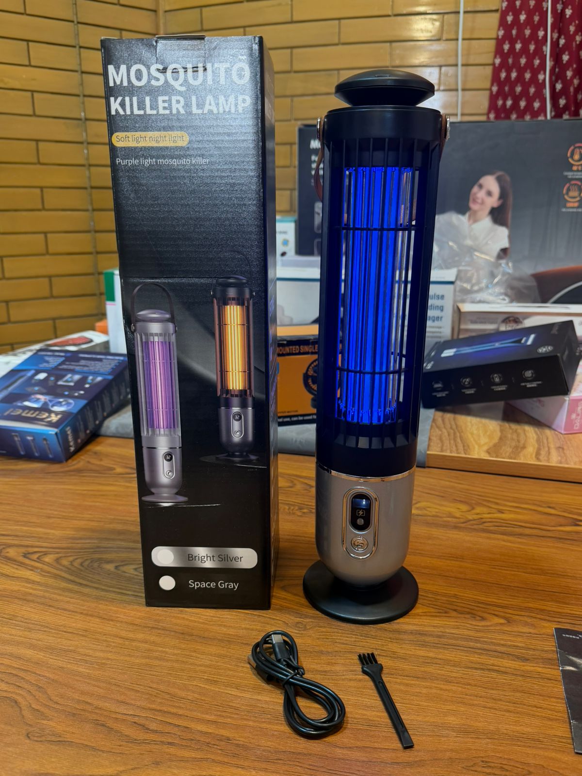 2-in-1 Anti-Mosquito UV Lamp and Night Light