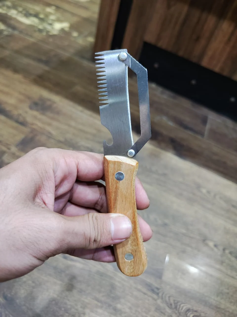3-in-1 Fish Scaler, Peeler & Kitchen Utility Knife