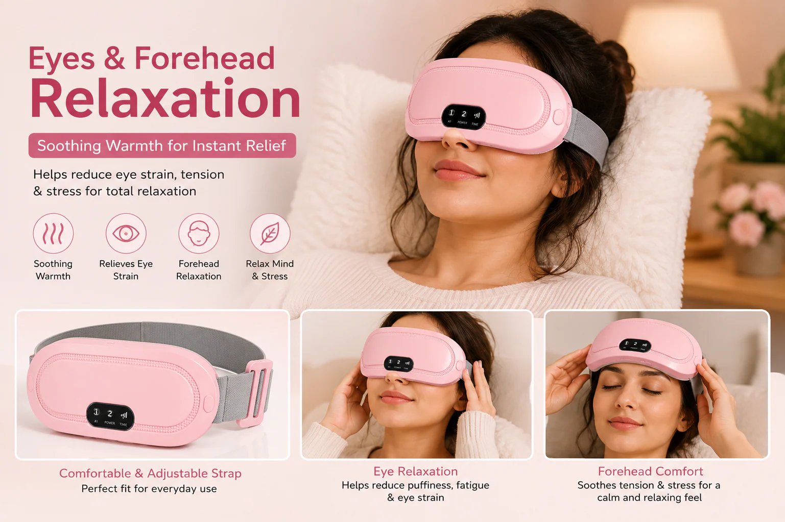 Rechargeable Heating Pad for Period Pain Relief & Women’s Comfort