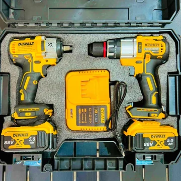 DeWalt 2-in-1 Cordless Drill & Impact Wrench Kit – Brushless